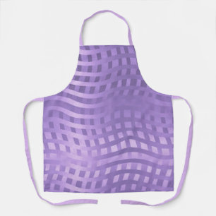 Lavande violet lavé Abstrait tablier