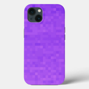 Lavande violet mosaïque, iPhone 13 Coque
