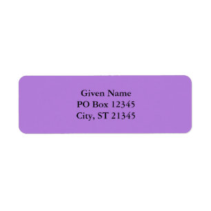 Lavande violette couleur solide