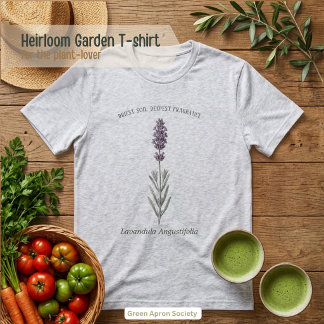 Lavandula Angustifolia Botanical Garden Tri-Blend Shirt