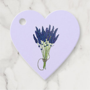 Lavandula Lavender Bunch Herb Purple Flower Garden Favour Tags