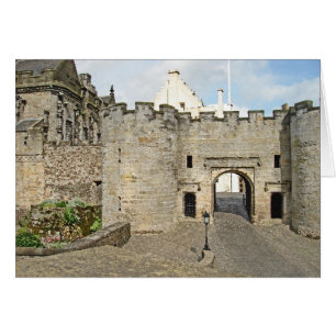 L'avant-plan du château de Stirling, Écosse
