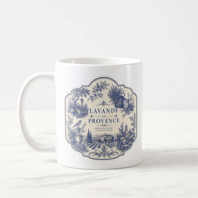 lavdande de provence mug  (Left)
