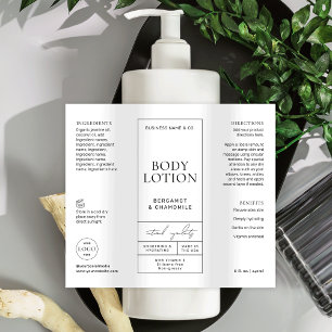 Lave-corps de Lotion moderne 8 OZ Cosmo Étiquette 