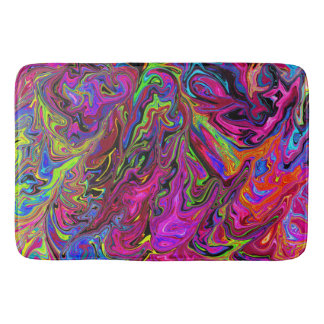 Lave de tapis de bain de couleurs