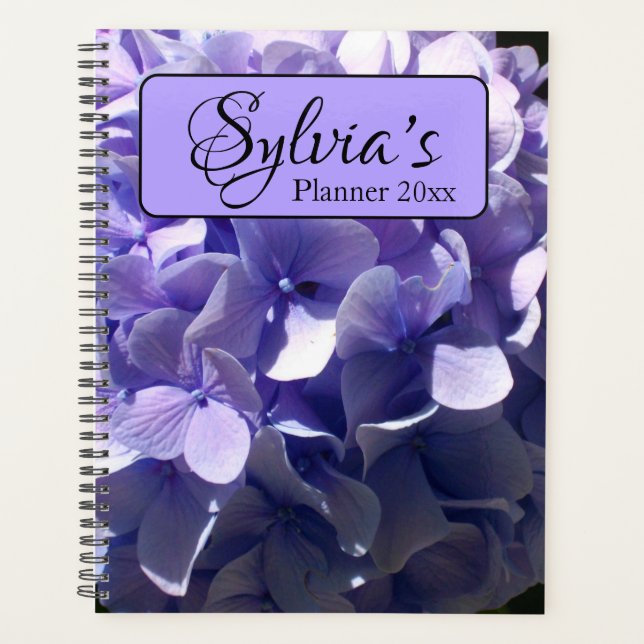 Lave lilas violette Hydrangée pour elle (Devant)