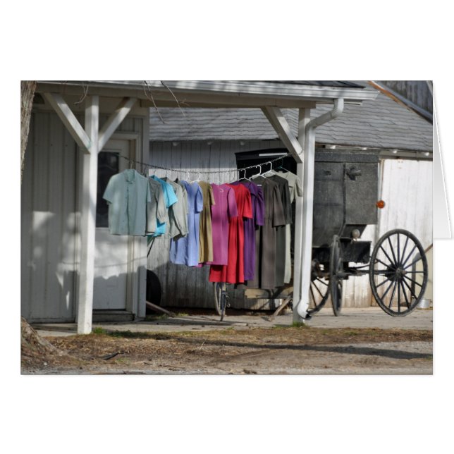 Lave-linge Amish Winter (Devant horizontal)