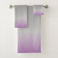 lave moderne gris ombré kit de toilette
