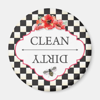 Lave-vaisselle Magnet Clean Dirty