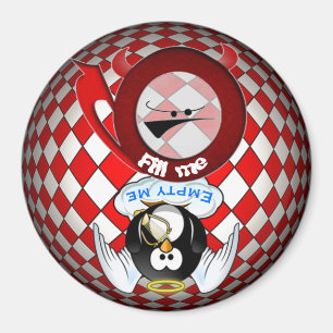 Lave-vaisselle Magnet le diable m'a fait le faire