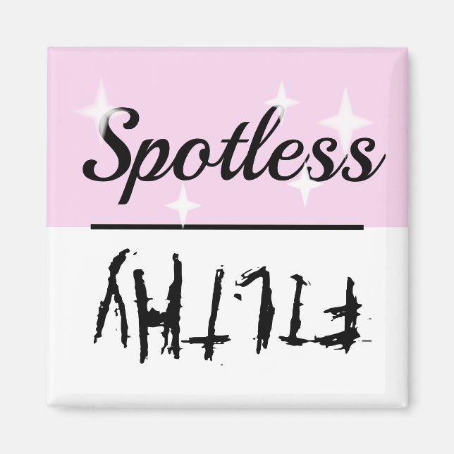 Lave-vaisselle sans tache Magnet (Devant)