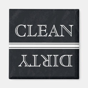 Lave-vaisselle Style Chalkboard Magnet Clean & Dir