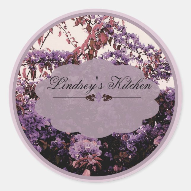 lavendar azaleas labels (Front)