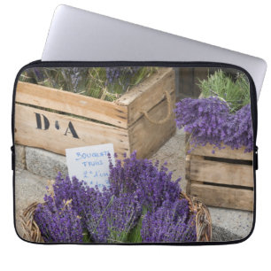 Lavendar for sale, Provence, France Laptop Sleeve
