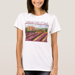 Lavendar in Provence France T-Shirt