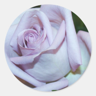 Lavendar Rose Envelope Seals & Stickers