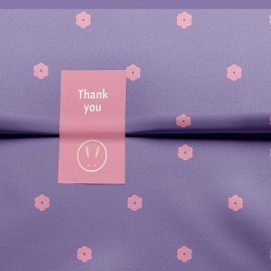 Lavendar - Springtime Bunnies Tissue Paper