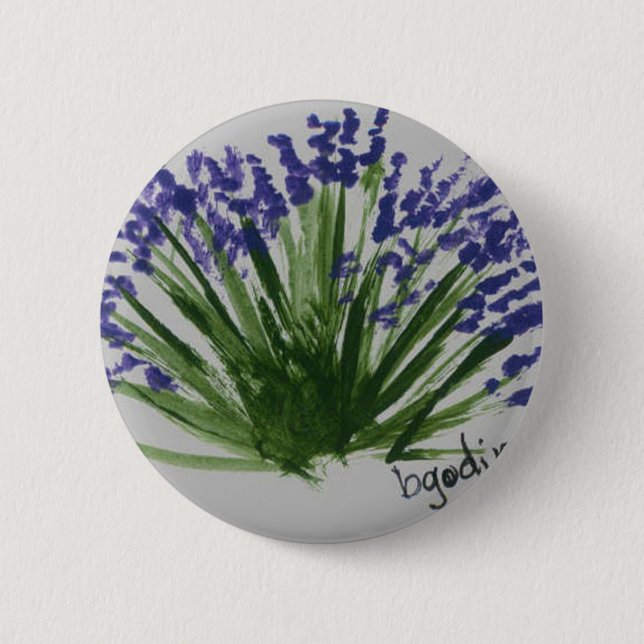 Lavender 2 Inch Round Button (Front)