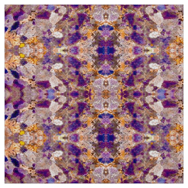 Lavender Abstract Fabric (Swatch)