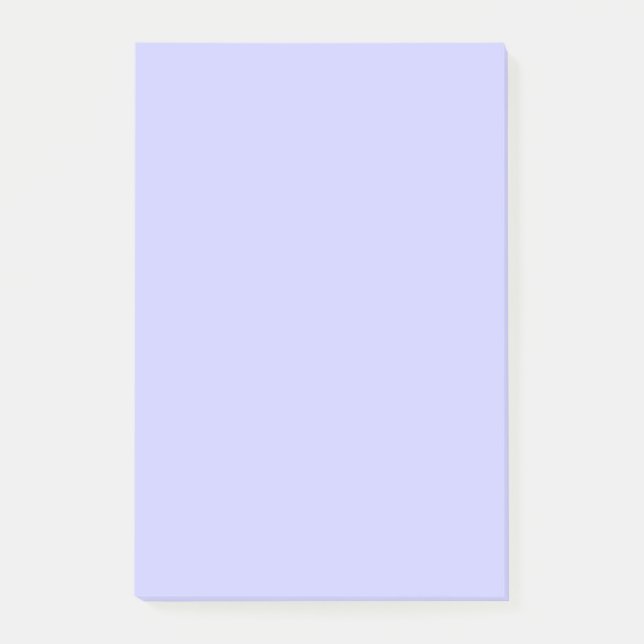 Lavender accent colour decor ready to customize post-it notes (Front)