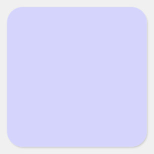Lavender accent colour decor ready to customize square sticker
