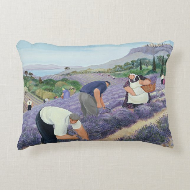 Lavender Accent Pillow (Front)
