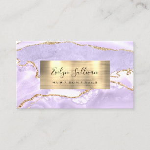 lavender Agate Business Card
