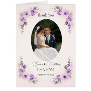 Lavender and Blush Photo Wedding