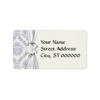 lavender and cream lovely damask
