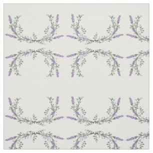 Lavender and Eucalyptus Fabric