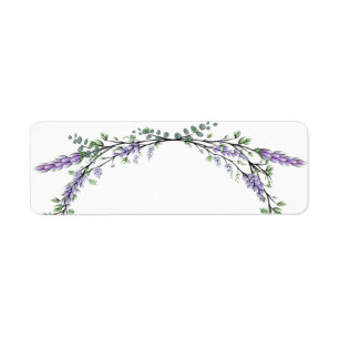 Lavender and Eucalyptus Label
