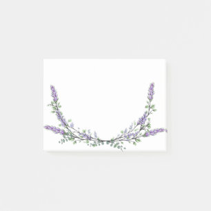 Lavender and Eucalyptus Post-it Notes