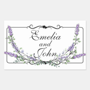 Lavender and Eucalyptus Sticker