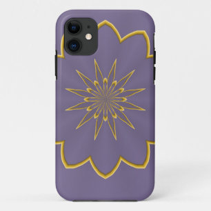 Lavender and Gold iPhone 11 Case