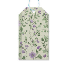 Lavender and Green Botanical Design