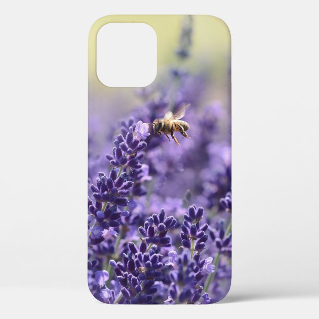 Lavender and Honey Bee Case-Mate iPhone Case (Back)