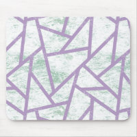 Lavender and pale green mosaic pattern
