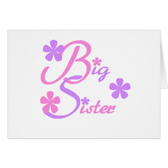 Lavender and Pink Big Sister (Front Horizontal)