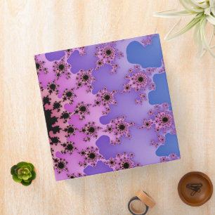 Lavender and Pink Eye Binder