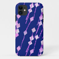 lavender and pink kites against dark blue
