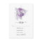 Lavender and Silver Floral Wedding