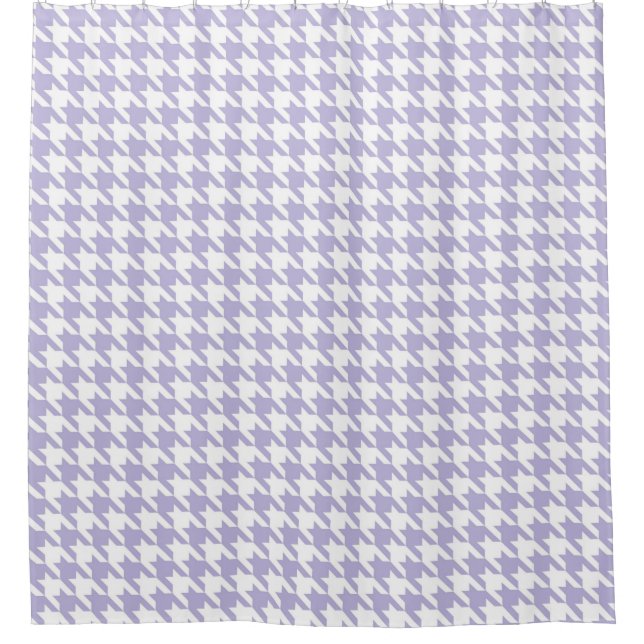 Lavender and White Houndstooth Pattern (Front)