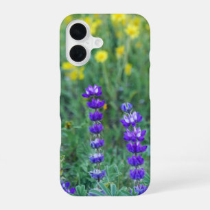 Lavender and Yellow Sunflower iPhone 16 Case