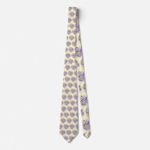 Lavender Anemone Tie