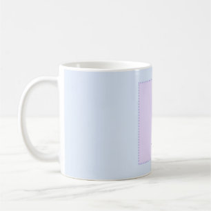LAVENDER AQUA  COFFEE MUG
