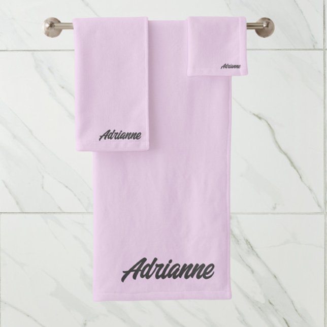 Lavender Bath Towel Set (Creator Uploaded)
