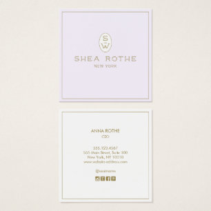 Lavender Beauty Salon Professional Monogram