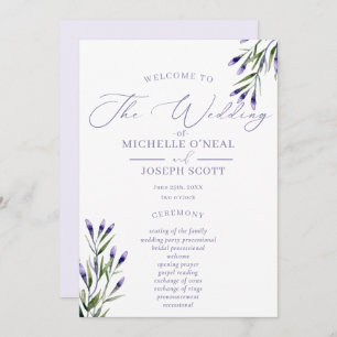 Lavender Bliss Elegant Watercolor Program