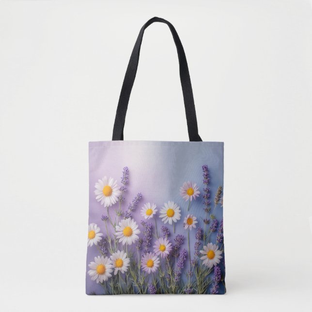 Lavender Bloom & Daisy Delight Bag (Front)
