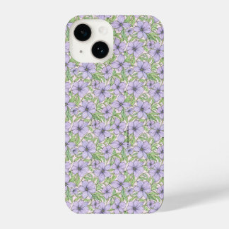 Lavender Bloom Floral iPhone 14 Case